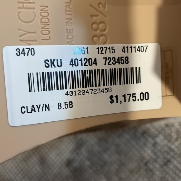 JIMMY CHOO, Eshe 65 Shearling Hiking Boots, size 38.5, Brand New in Box - Picture 11 of 11